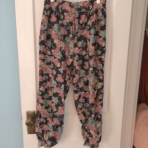 anthropology corduroy joggers